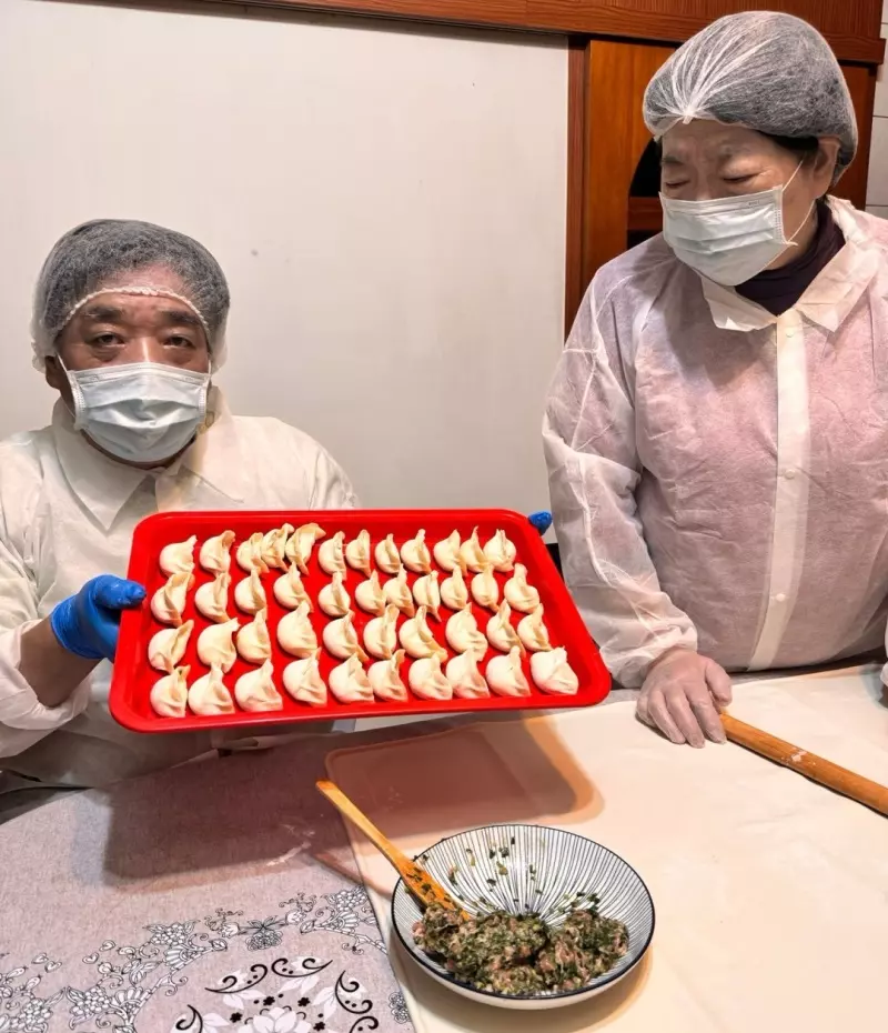 水餃製作,製作過程,劉媽媽水餃