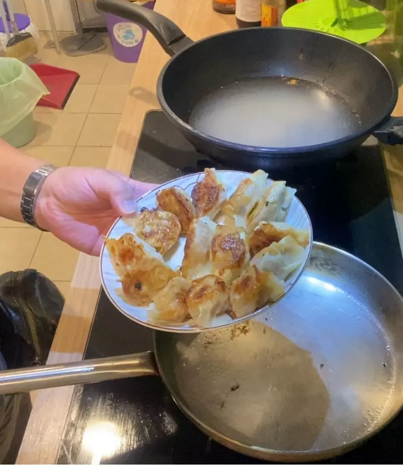 水餃製作,製作過程,劉媽媽水餃